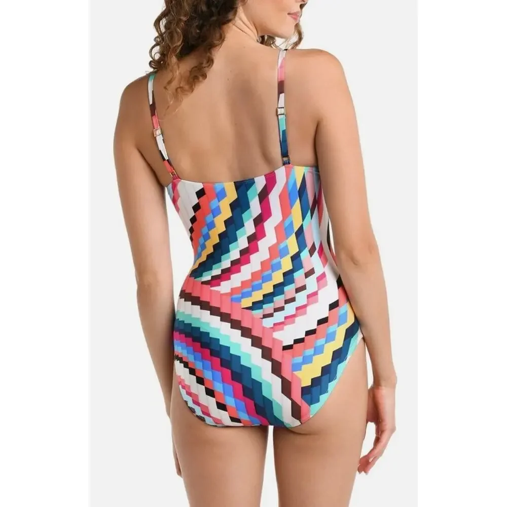 La Blanca Slice Of Paradise Lingerie One Piece Suit 4 NWT